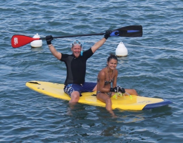  Primera vez haciendo paddle board 